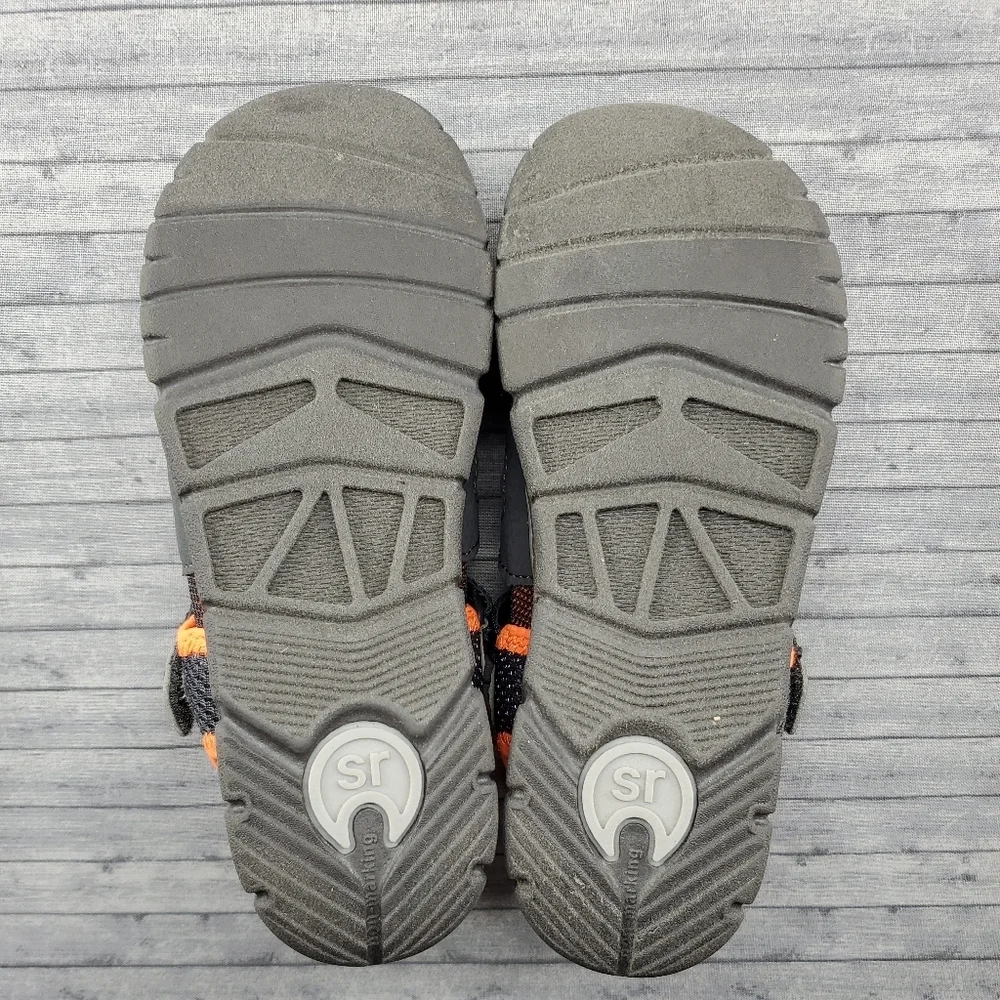 NWOT Stride Rite River Sandals‎ Strappy Toddler Boys Size 12 Gray Orange